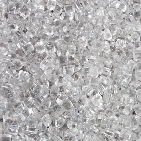 Clear PETG pellets from Argenta’s material collection