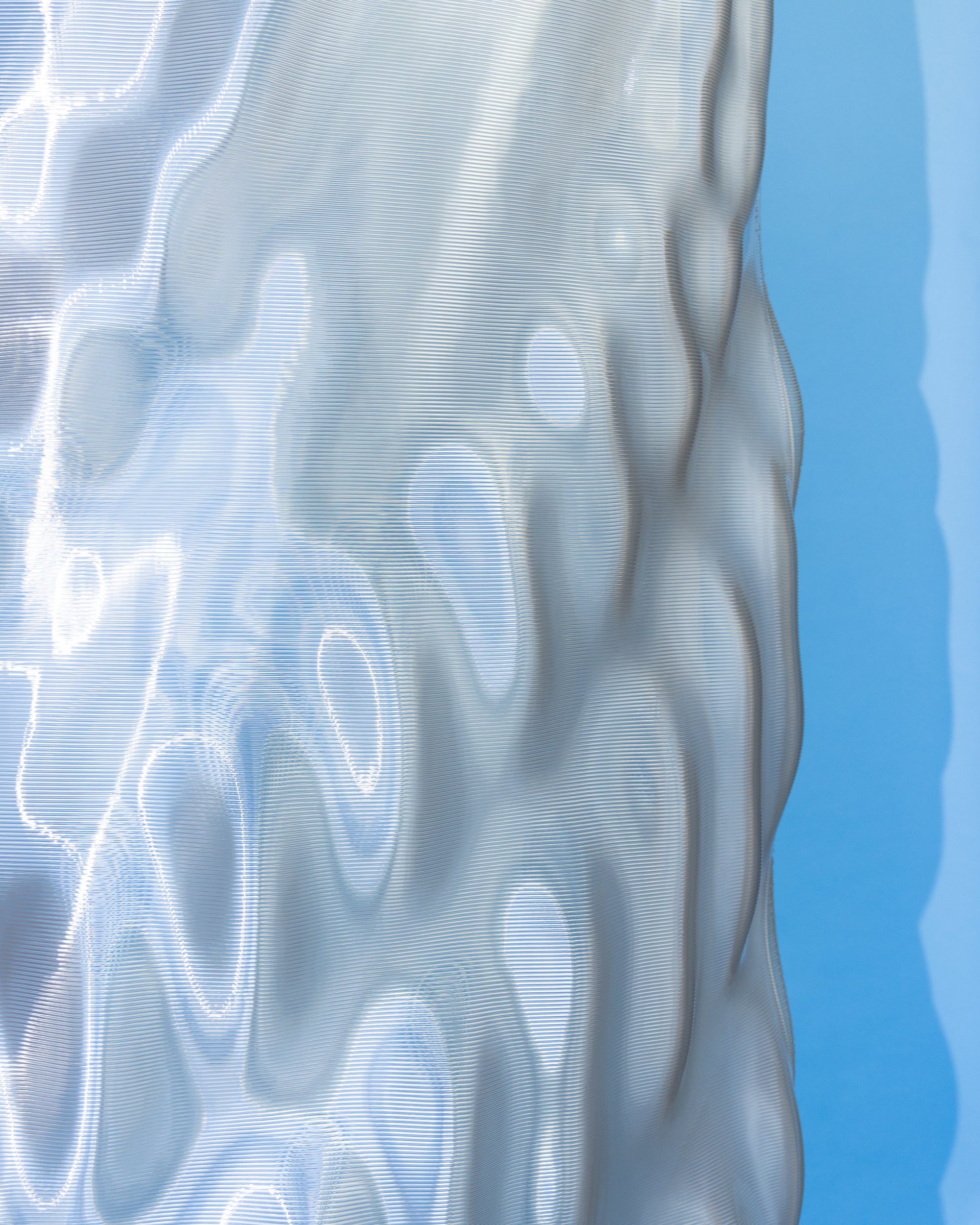 Large-Format 3D Printed “Spine” Decorative Wall Panels
