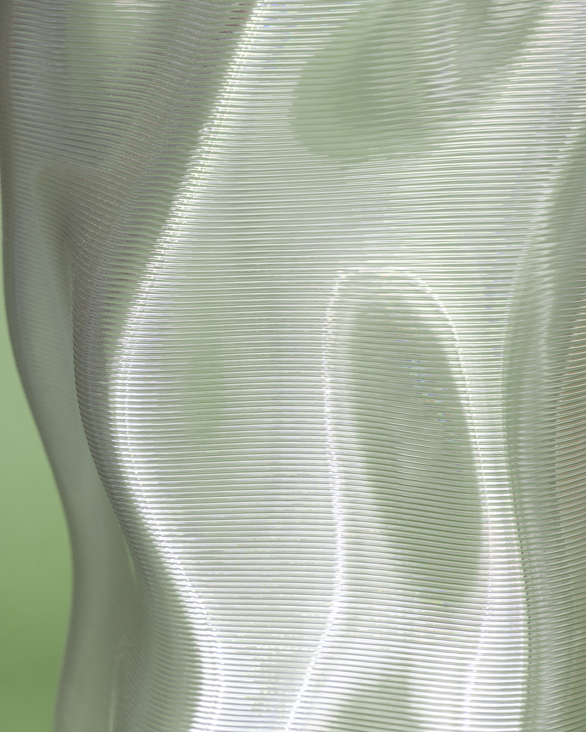 Ripple Flow Display Column - 3D Printed Display