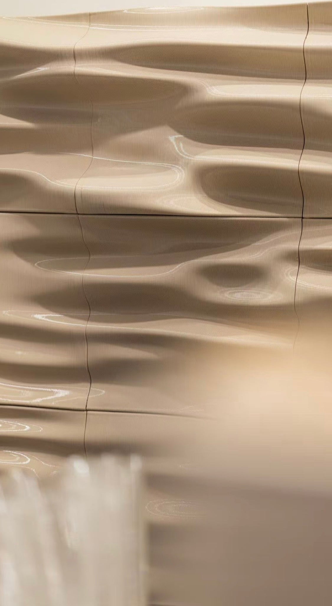 A wall that holds a dune.